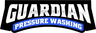 Guardian Pressure Washing text.