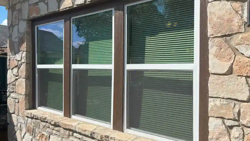 Three clean residential windows.