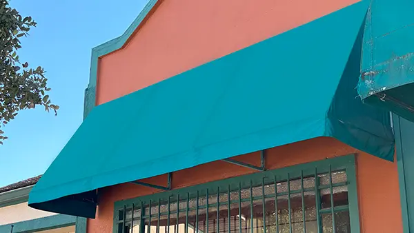 A clean awning.