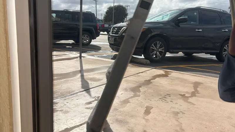 A clean window.