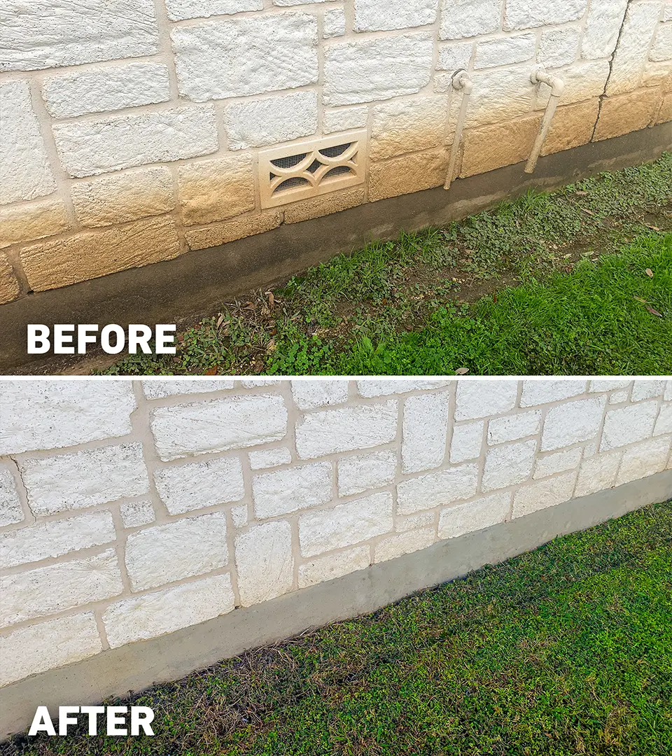 Before after rust removal
