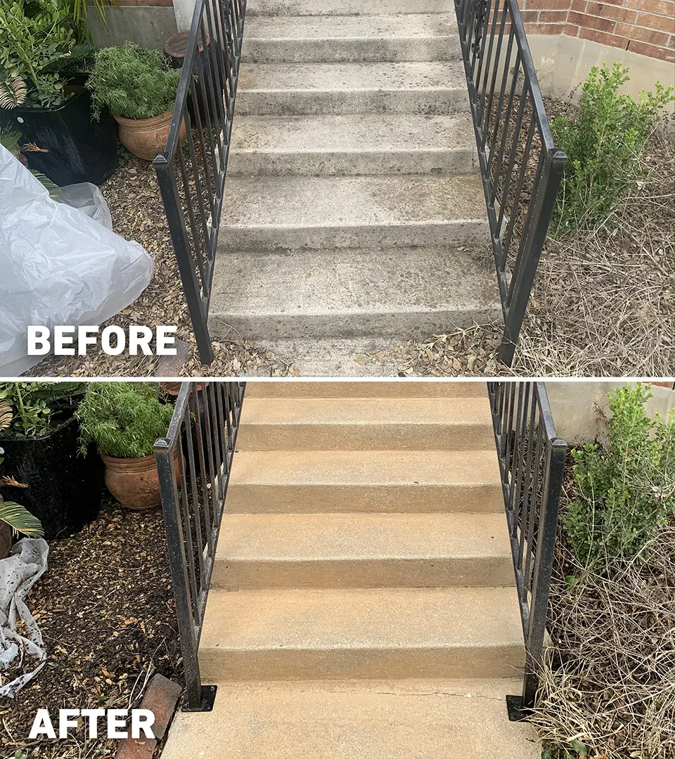 Before after stairs
