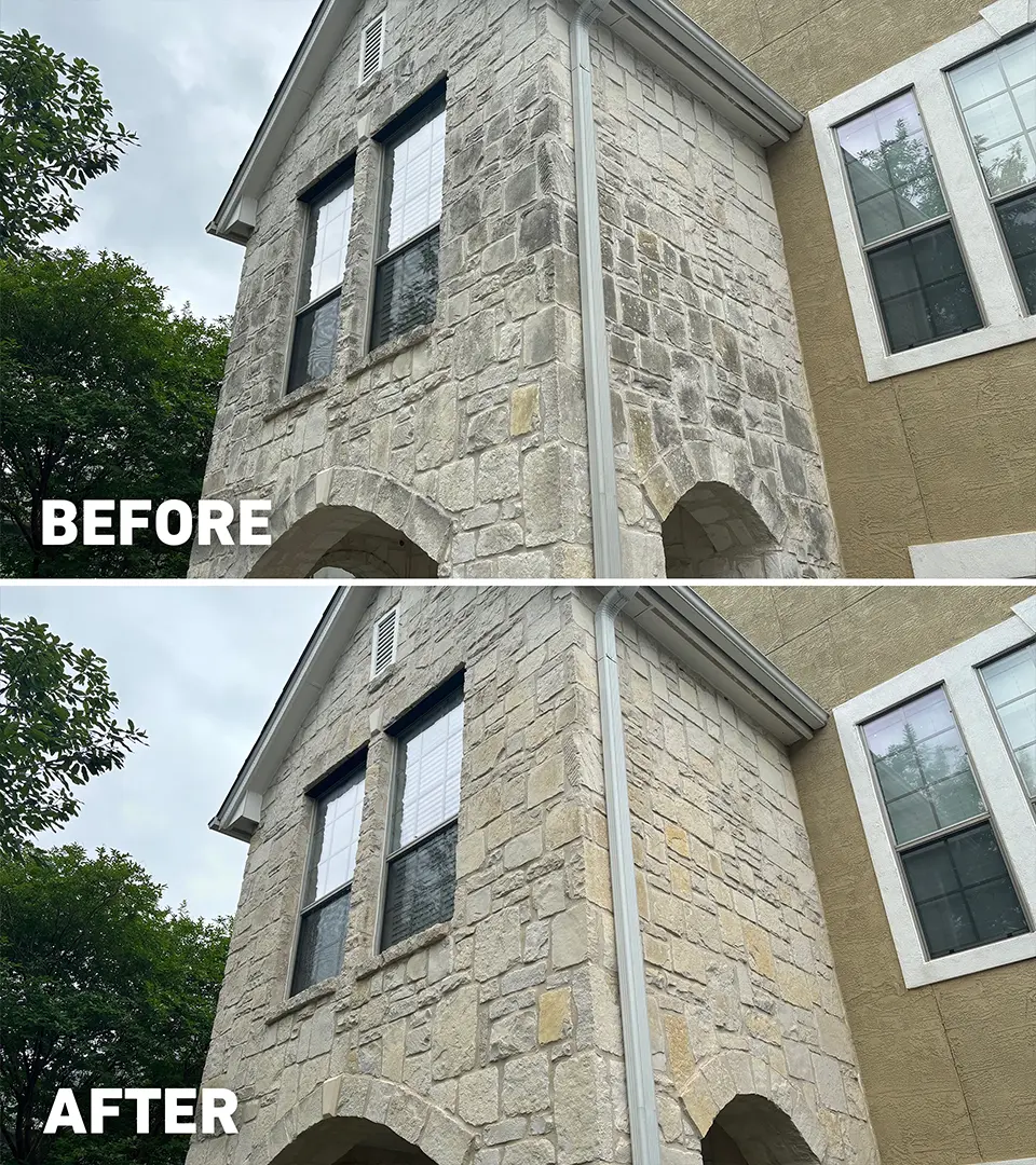 Before after tower