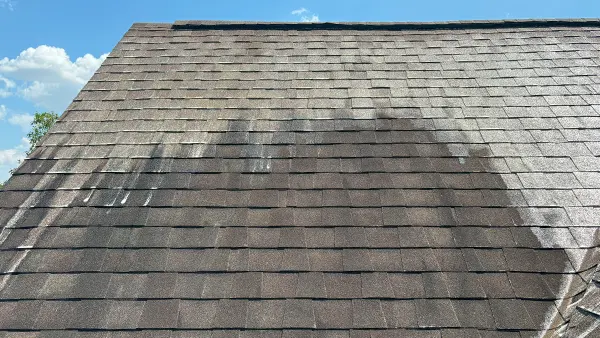 Chemical on roof