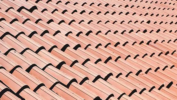 A clean tile roof.