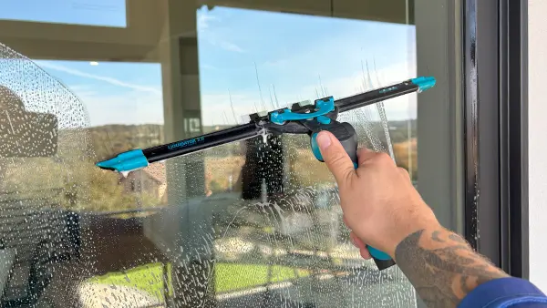 A window squeegee.