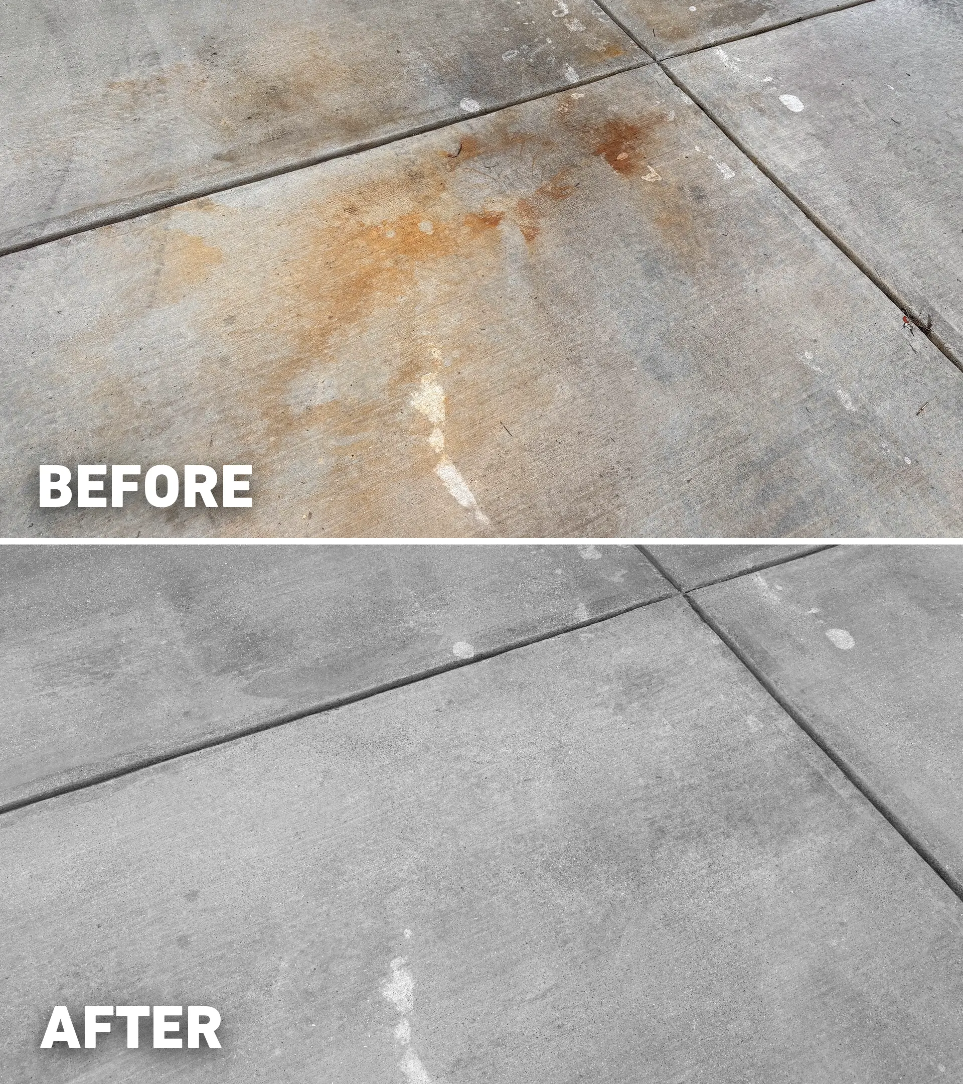 Heavy rust stain removal